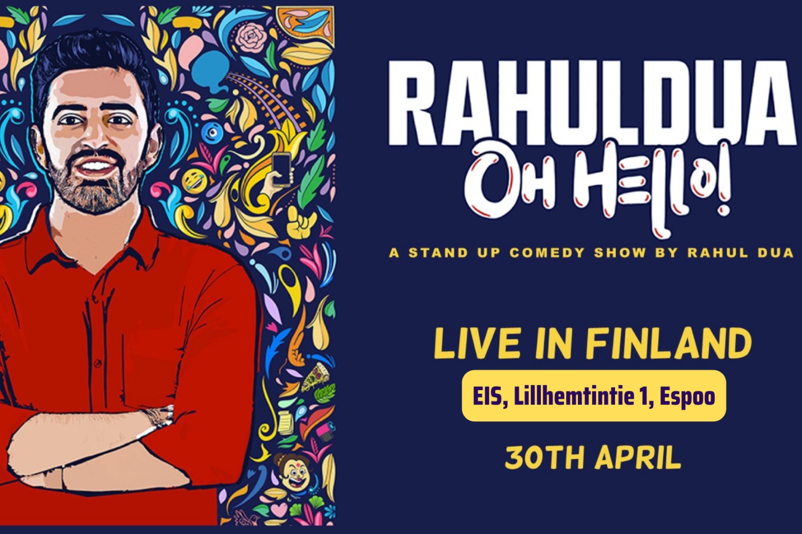 Rahul Dua in Finland