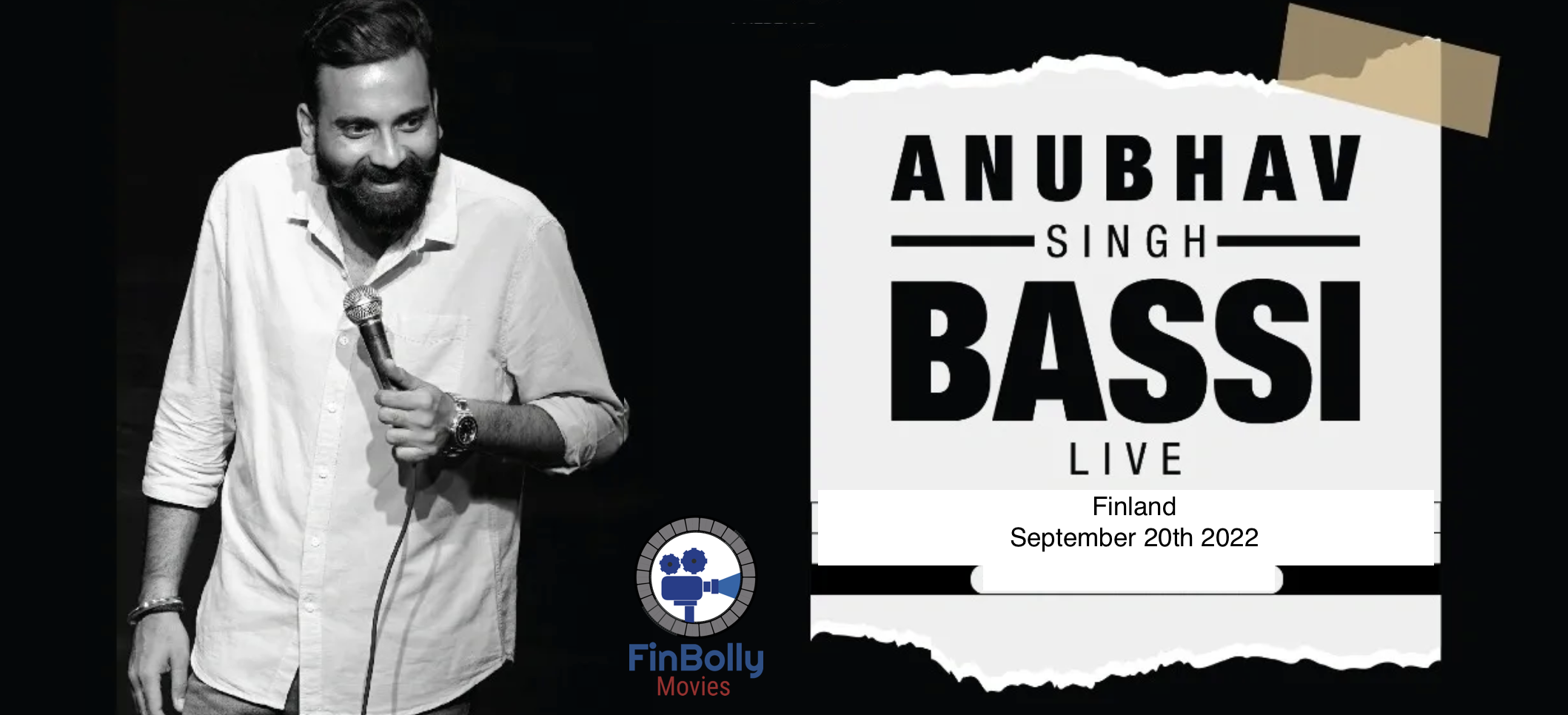 ANUBHAV BASSI LIVE IN FINLAND