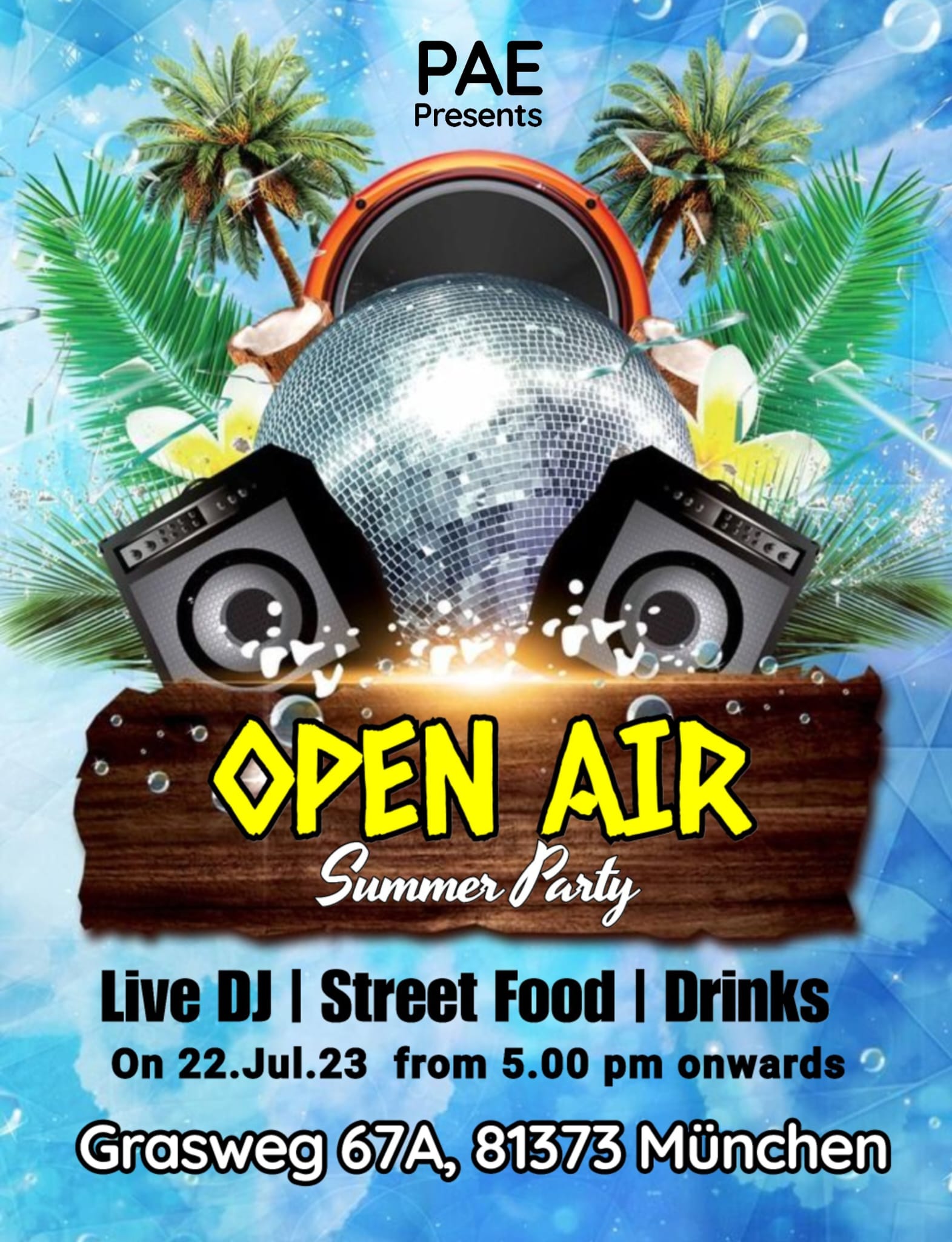 Open Air Summer Party (CANCELLED) 