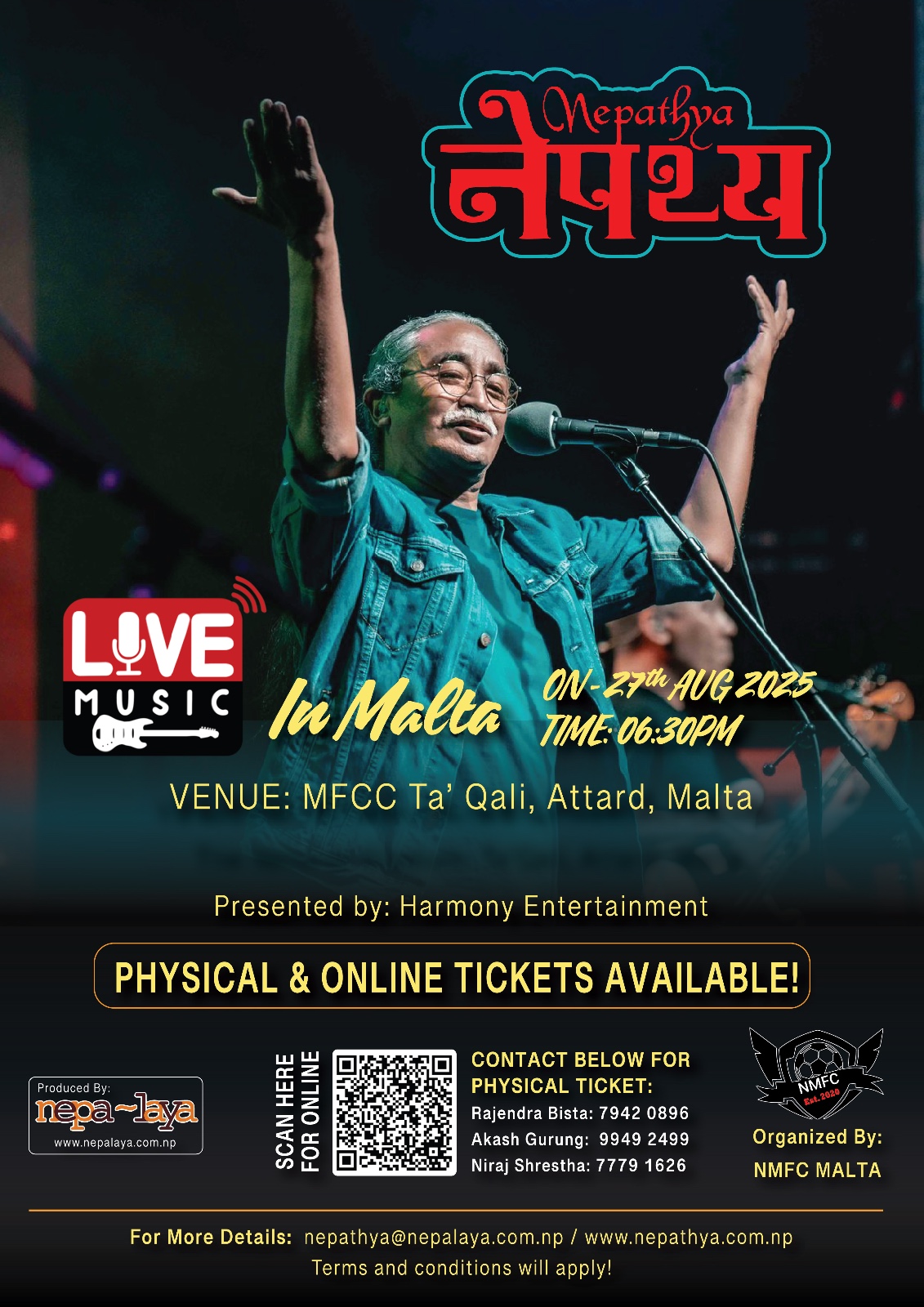 NEPATHYA LIVE CONCERT IN MALTA
