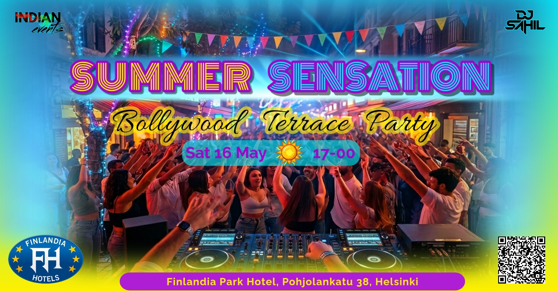 SUMMER SENSATION - Bollywood Terrace Party 