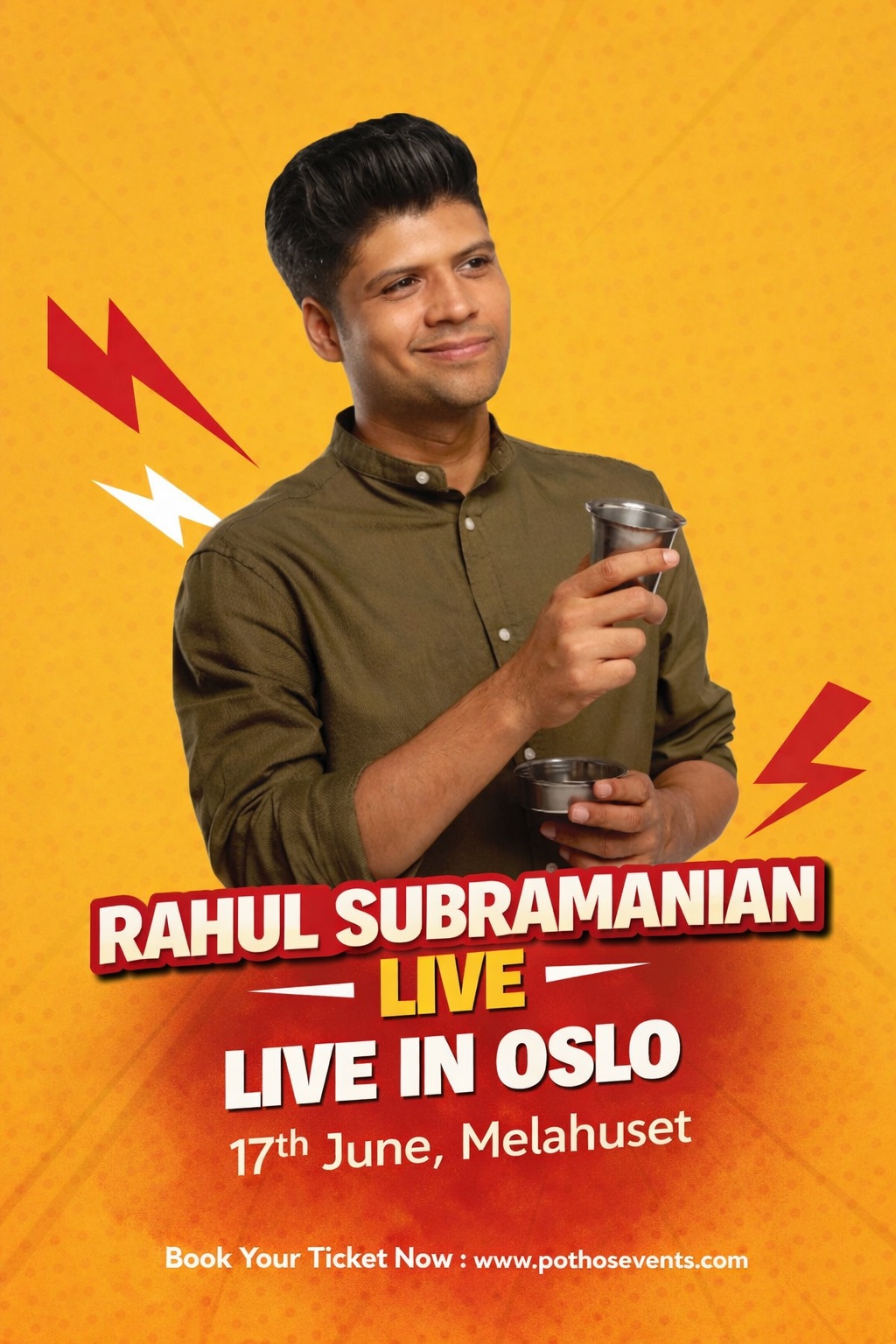 Rahul Subramanian LIVE in Oslo
